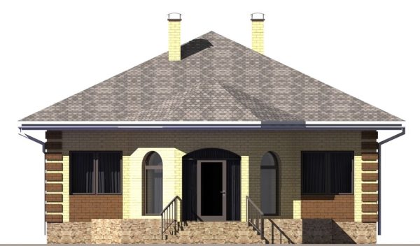 10. Проект дома C-036 Екстерьер Проект дома C-036 - фото 10