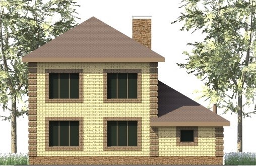 2. Проект дома C-037 Екстерьер Проект дома C-037 - фото 2