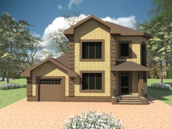 16. Проект дома C-037 Екстерьер Проект дома C-037 - фото 16