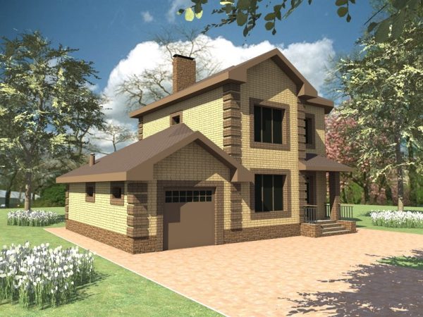 17. Проект дома C-037 Екстерьер Проект дома C-037 - фото 17