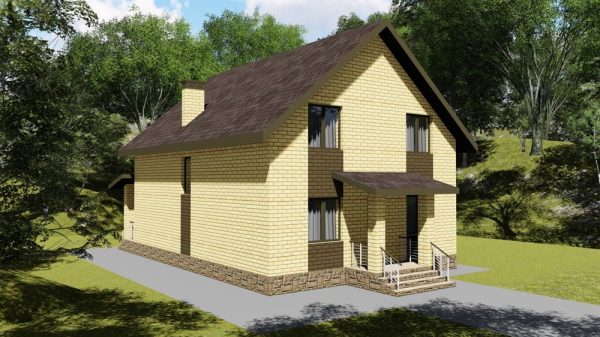 2. Проект дома C-039 Екстерьер Проект дома C-039 - фото 2