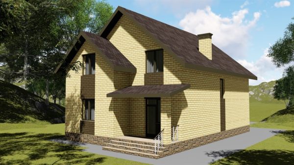 14. Проект дома C-039 Екстерьер Проект дома C-039 - фото 14