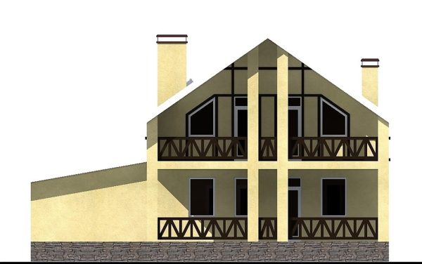 8. Проект дома C-040 Екстерьер Проект дома C-040 - фото 8