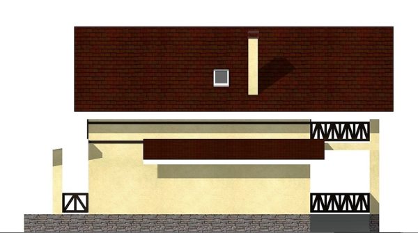 23. Проект дома C-040 Екстерьер Проект дома C-040 - фото 23