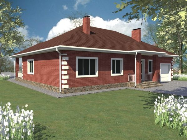 2. Проект дома C-042 Екстерьер Проект дома C-042 - фото 2