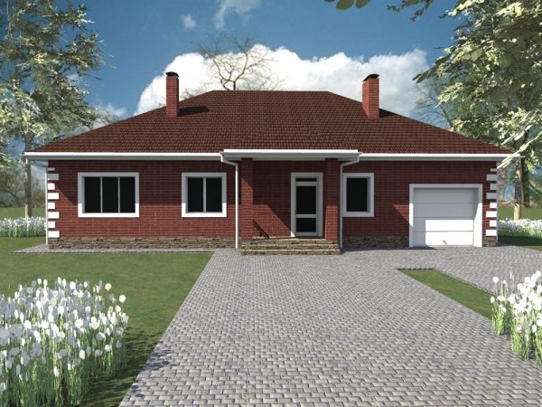 18. Проект дома C-042 Екстерьер Проект дома C-042 - фото 18