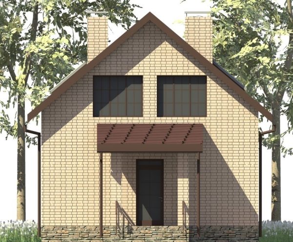 2. Проект дома C-043 Екстерьер Проект дома C-043 - фото 2