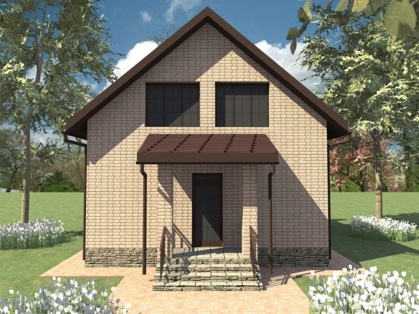 9. Проект дома C-043 Екстерьер Проект дома C-043 - фото 9