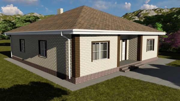 14. Проект дома C-045 Екстерьер Проект дома C-045 - фото 14