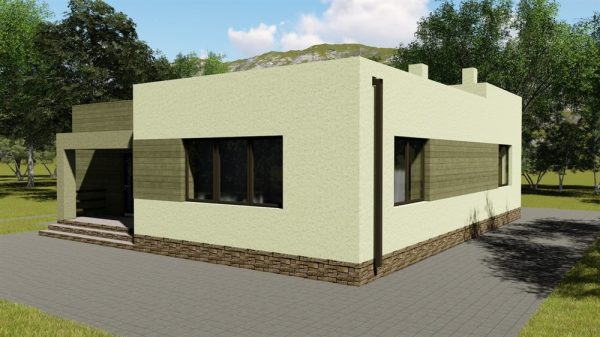 7. Проект дома C-054 Екстерьер Проект дома C-054 - фото 7