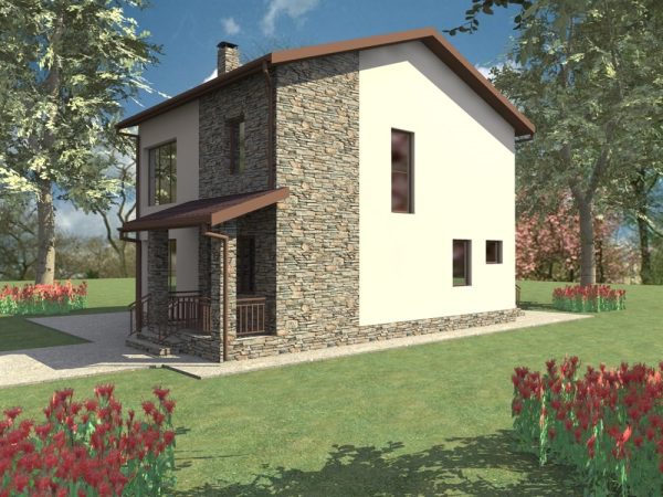 3. Проект дома C-055 Екстерьер Проект дома C-055 - фото 3