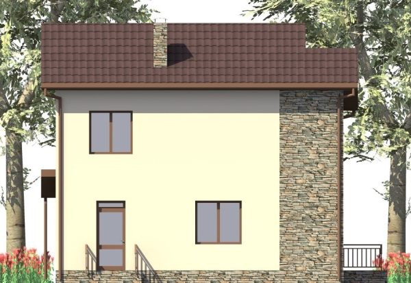 18. Проект дома C-055 Екстерьер Проект дома C-055 - фото 18