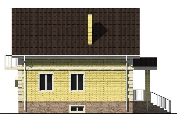 11. Проект дома C-057 Екстерьер Проект дома C-057 - фото 11