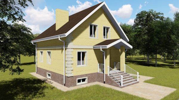 16. Проект дома C-057 Екстерьер Проект дома C-057 - фото 16