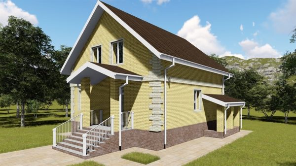 22. Проект дома C-057 Екстерьер Проект дома C-057 - фото 22