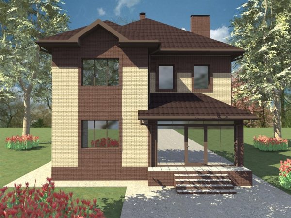 1. Проект дома C-058 Екстерьер Проект дома C-058 - фото 1