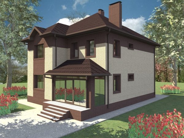 5. Проект дома C-058 Екстерьер Проект дома C-058 - фото 5