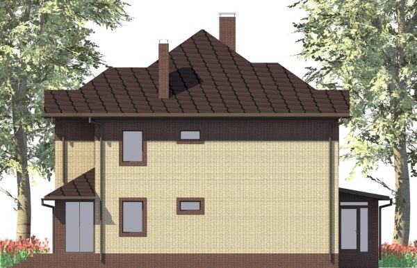 7. Проект дома C-058 Екстерьер Проект дома C-058 - фото 7