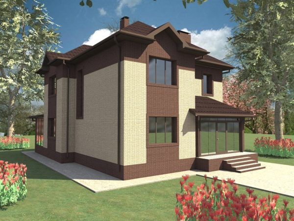 15. Проект дома C-058 Екстерьер Проект дома C-058 - фото 15