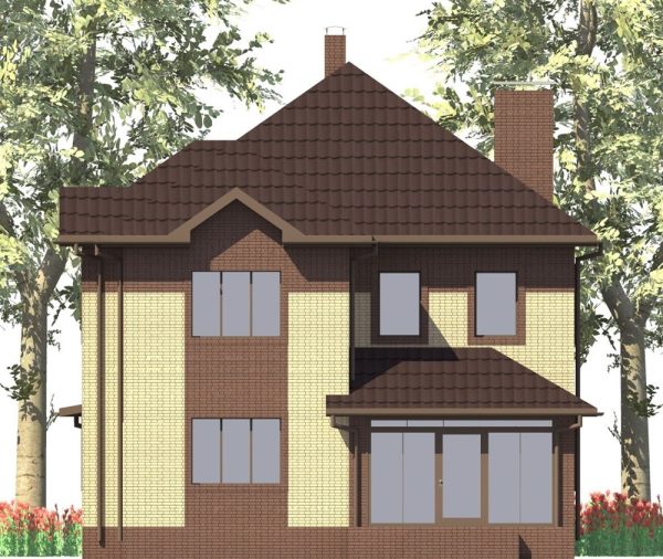 17. Проект дома C-058 Екстерьер Проект дома C-058 - фото 17