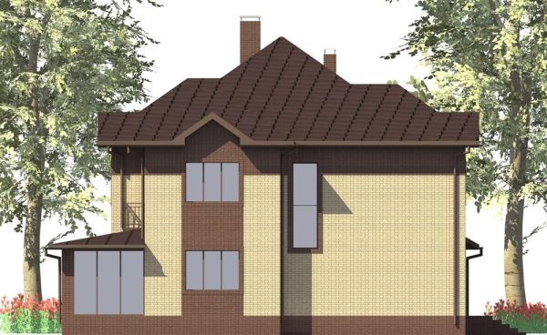 22. Проект дома C-058 Екстерьер Проект дома C-058 - фото 22