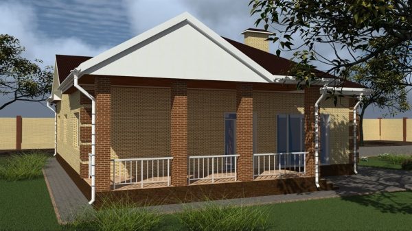 15. Проект дома C-060 Екстерьер Проект дома C-060 - фото 15