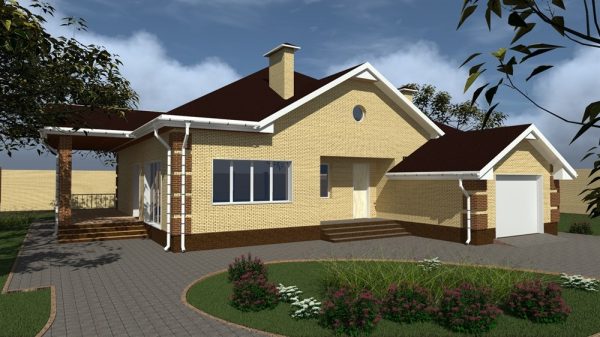 16. Проект дома C-060 Екстерьер Проект дома C-060 - фото 16