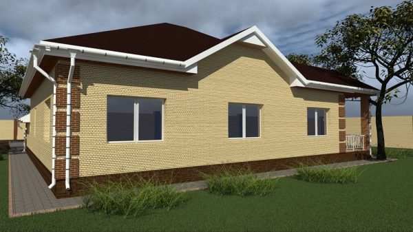 17. Проект дома C-060 Екстерьер Проект дома C-060 - фото 17