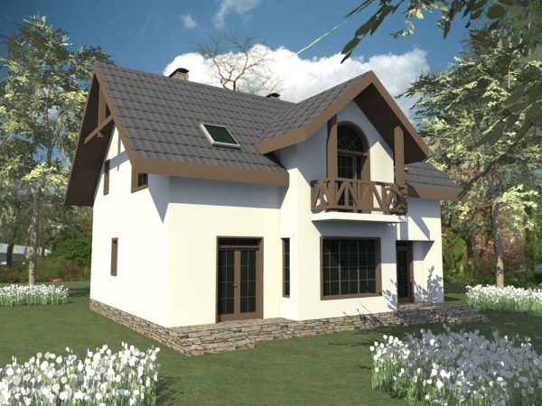 2. Проект дома C-068 Екстерьер Проект дома C-068 - фото 2