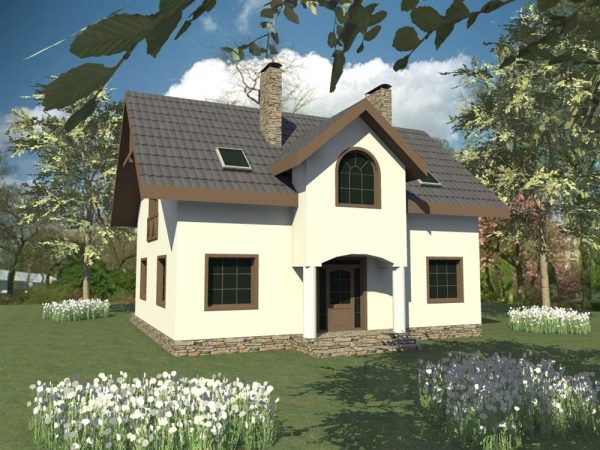3. Проект дома C-068 Екстерьер Проект дома C-068 - фото 3
