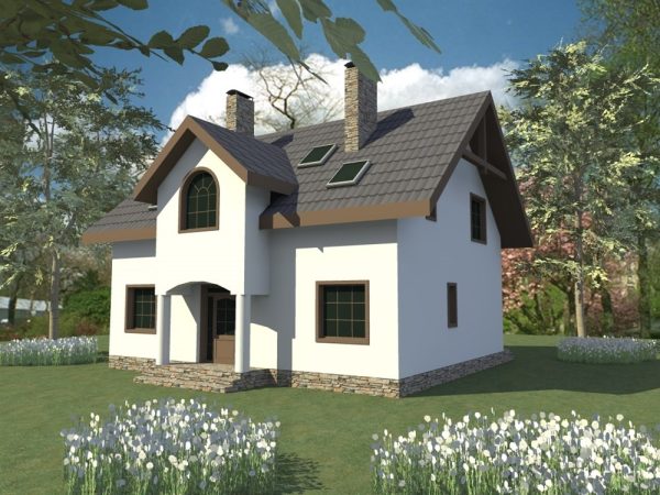 5. Проект дома C-068 Екстерьер Проект дома C-068 - фото 5