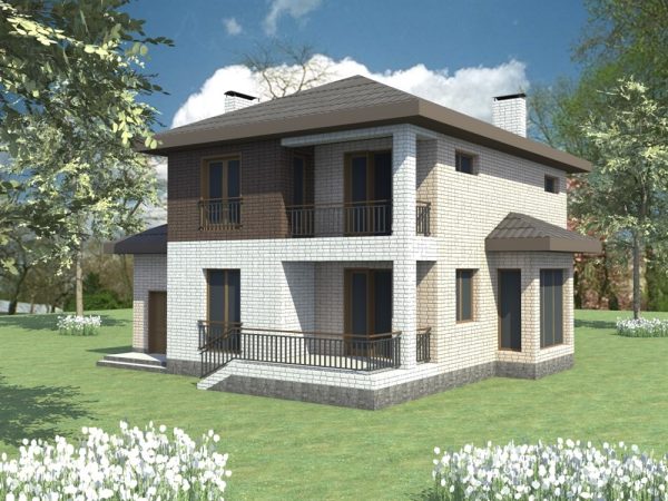 1. Проект дома C-090 Екстерьер Проект дома C-090 - фото 1