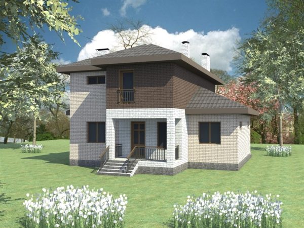 2. Проект дома C-090 Екстерьер Проект дома C-090 - фото 2