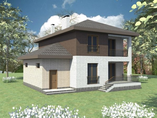9. Проект дома C-090 Екстерьер Проект дома C-090 - фото 9