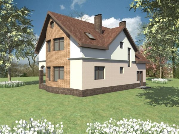 4. Проект дома C-101 Екстерьер Проект дома C-101 - фото 4