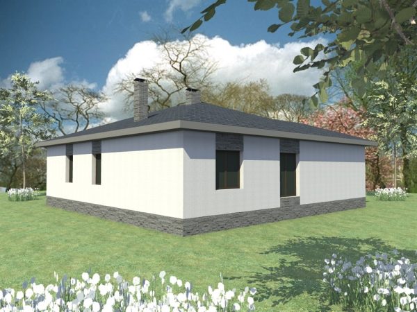 2. Проект дома C-102 Екстерьер Проект дома C-102 - фото 2