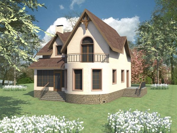 2. Проект дома C-113 Екстерьер Проект дома C-113 - фото 2