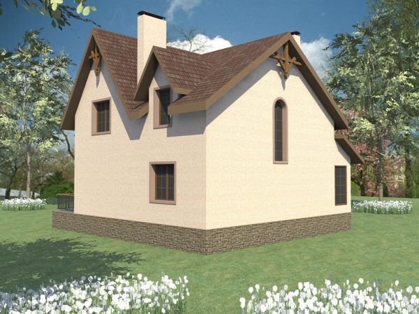 3. Проект дома C-113 Екстерьер Проект дома C-113 - фото 3