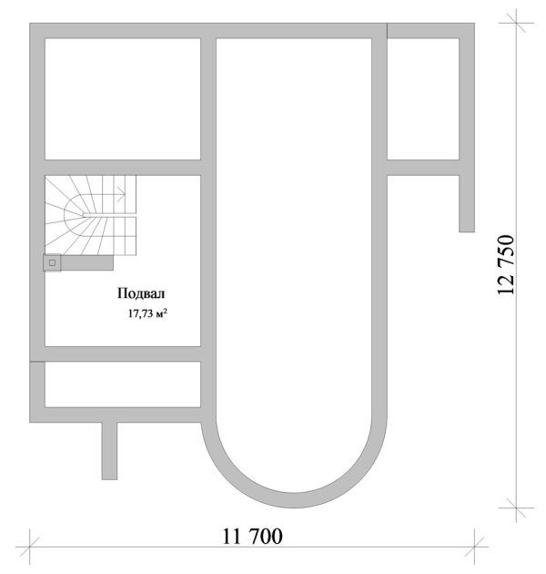 4. Проект дома C-113 Екстерьер Проект дома C-113 - фото 4