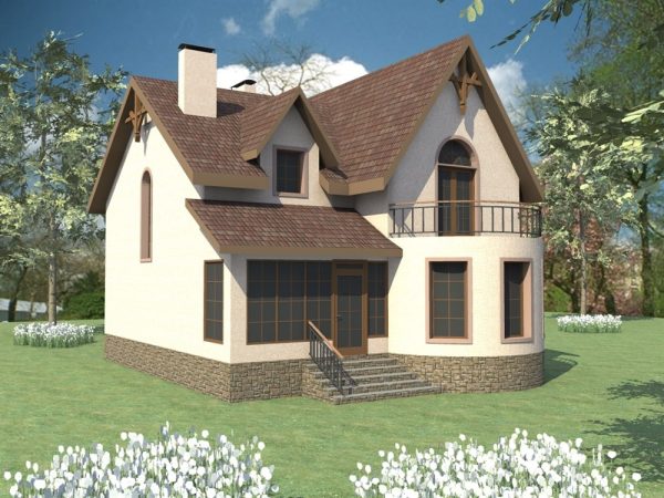 10. Проект дома C-113 Екстерьер Проект дома C-113 - фото 10