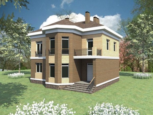 5. Проект дома C-115 Екстерьер Проект дома C-115 - фото 5