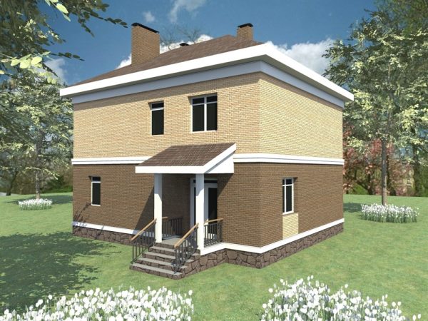 8. Проект дома C-115 Екстерьер Проект дома C-115 - фото 8