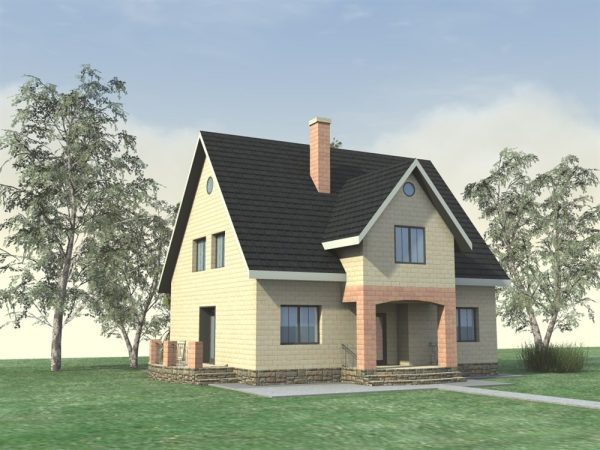 2. Проект дома C-117 Екстерьер Проект дома C-117 - фото 2