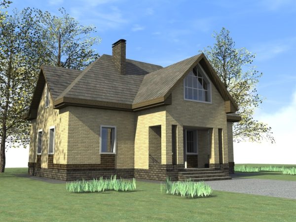1. Проект дома C-133 Екстерьер Проект дома C-133 - фото 1