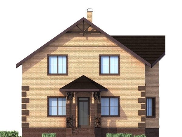 1. Проект дома C-171 Екстерьер Проект дома C-171 - фото 1