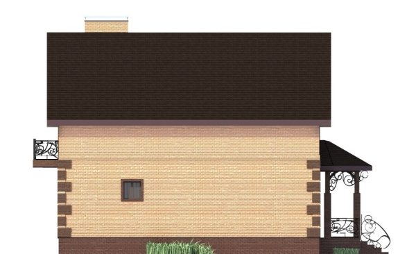 4. Проект дома C-171 Екстерьер Проект дома C-171 - фото 4