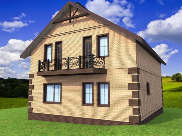 8. Проект дома C-171 Екстерьер Проект дома C-171 - фото 8