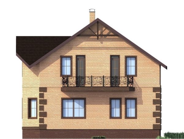 15. Проект дома C-171 Екстерьер Проект дома C-171 - фото 15