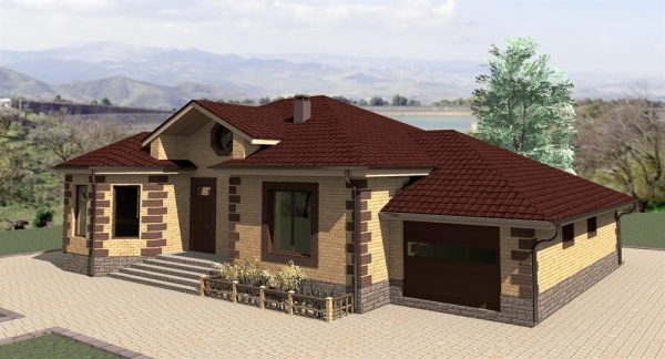 7. Проект дома C-184 Екстерьер Проект дома C-184 - фото 7