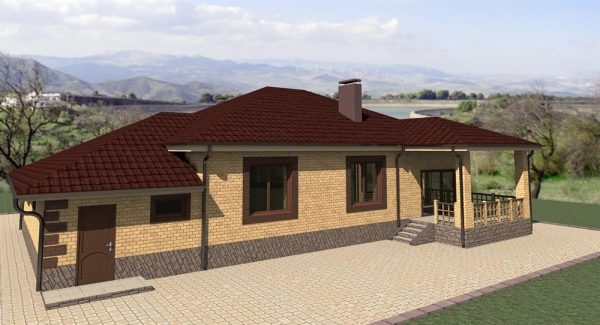 11. Проект дома C-184 Екстерьер Проект дома C-184 - фото 11